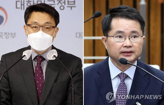 김진욱 고위공직자범죄수사처 전 처장과 여운국 전 차장  [연합뉴스 자료사진]