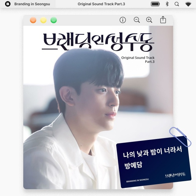 가수 방예담이 '브랜딩 인 성수동' OST 주자로 발탁돼 감미로운 감성을 전달한다. /블렌딩