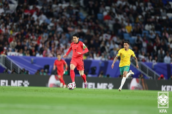 손흥민(남자 축구대표팀). 대한축구협회 제공