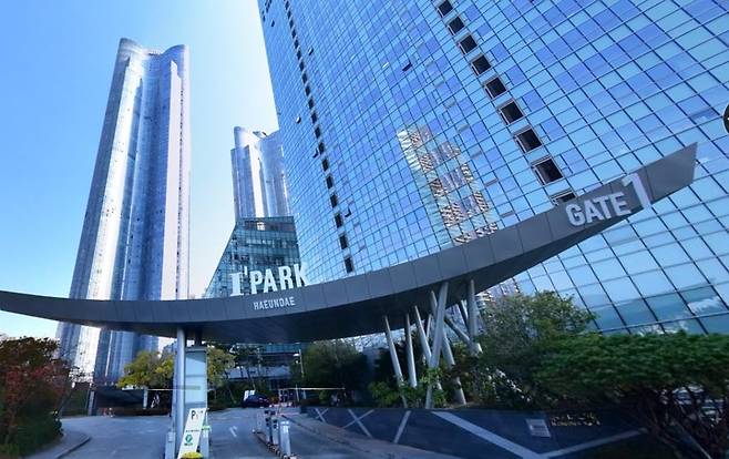 부산 해운대 우동 아이파크 전경(사진=네이버 지도 갈무리) *재판매 및 DB 금지