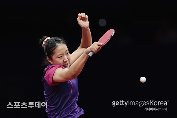 신유빈/ 사진= GettyImages 제공