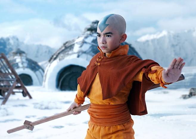 '아바타: 아앙의 전설'의 한 장면. 사진제공=넷플릭스