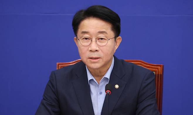 더불어민주당 조정식 사무총장. 연합뉴스