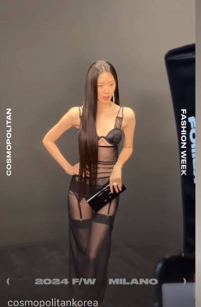 배우 문가영. 코스모폴리탄 SNS캡처