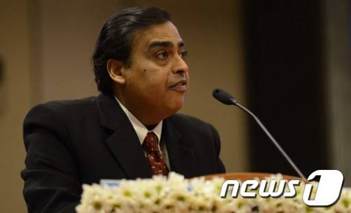 무케시 암바니. ⓒ AFP=News1