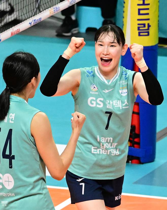 안혜진과 오세연. KOVO 제공