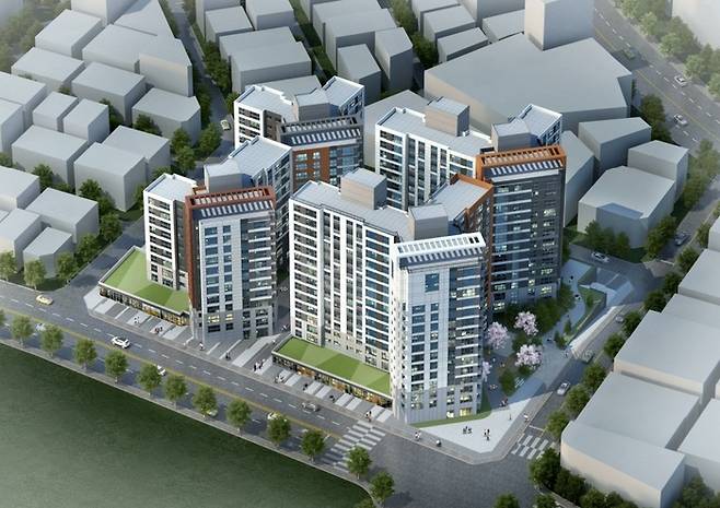 서울 광진구 구의동 한양연립 가로주택 정비사업 조감도 [사진출처=서울시]