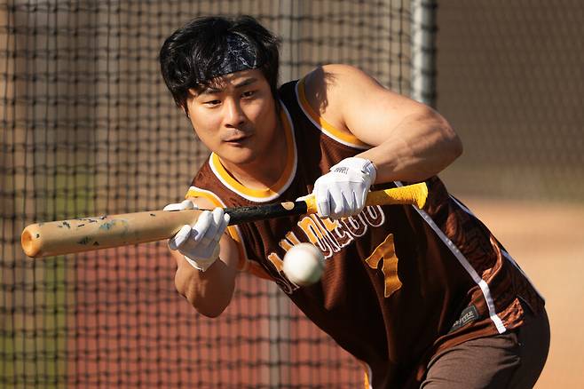 ▲ 샌디에이고는 김하성 트레이드에 대한 가능성을 타진하고자 포지션 변경에 대한 결정을 끝까지 미뤘다 ⓒ연합뉴스/AP