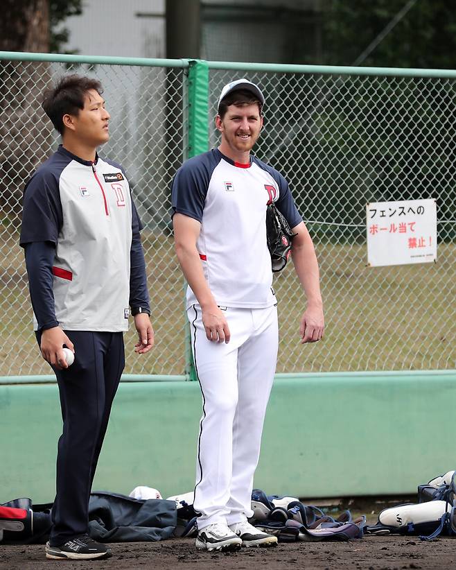 브랜든 와델. 사진제공=두산 베어스