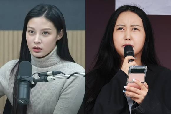 조국 전 법무부 장관 딸 조민(왼쪽)씨와 최서원(개명 전 최순실)씨 딸 정유라씨. 김어준의 겸손은힘들다 뉴스공장 유튜브 캡처·연합뉴스