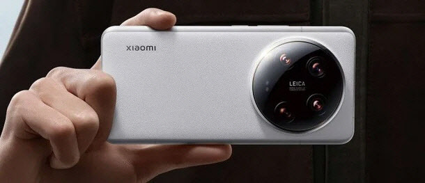‘사오미 14 울트라’. 독일 카메라 업체 라이카의 도움으로 개발돼 트리플 5000만 화소 카메라와 4K 비디오 녹화가 가능한 3200만 화소 전면 카메라 기능을 지원한다. 사진=샤오미
