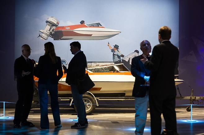 1973년 작품, 죽느냐 사느냐에 나온 글래스트론 지티-150 보트. EPA 연합뉴스