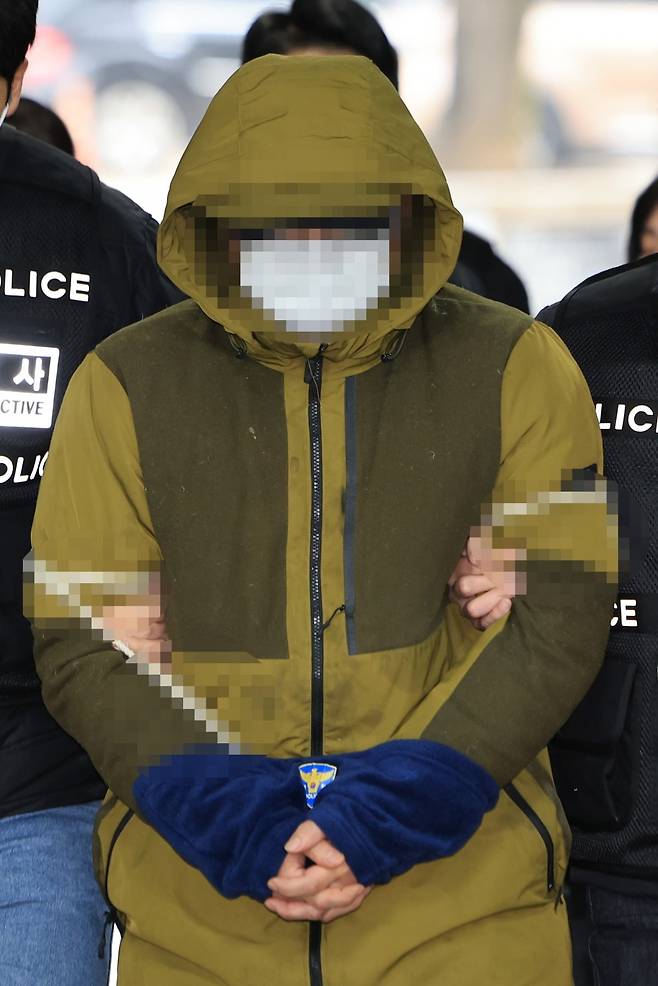 아내를 둔기로 때려 살해한 혐의(살인)를 받는 대형 로펌 출신 미국 변호사 A씨 / 사진=연합뉴스