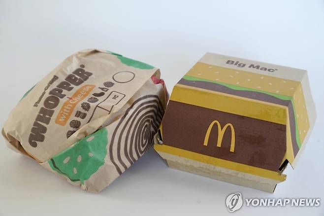 패스트푸드 포장재 [AP 연합뉴스 자료사진. 재판매 및 DB 금지]