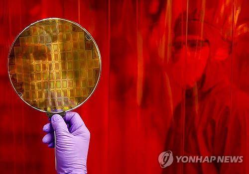 반도체 웨이퍼 [EPA  연합뉴스 자료사진. 재판매 및 DB 금지]