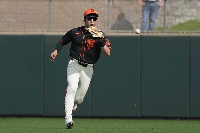 이정후는 2경기 연속 리드오프 중견수로 출전했다. AP연합뉴스