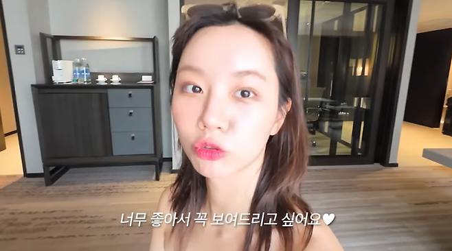 사진=유튜브 채널 '혜리' 영상 캡처본.