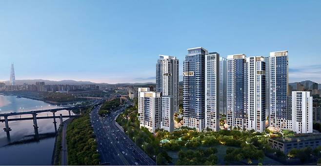 서울 강남구 청담동 ‘청담 르엘’ 조감도 [롯데건설]