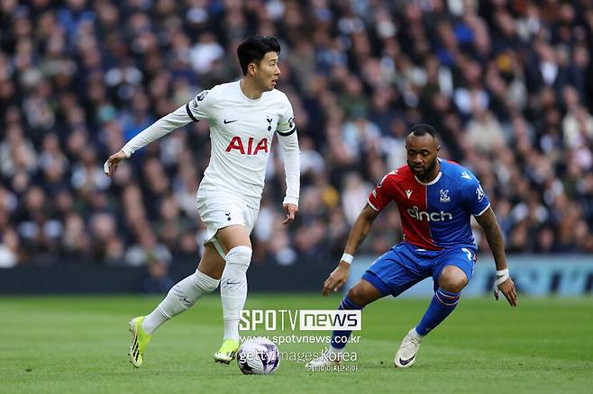 ▲ 토트넘은 3일(한국시간) 홈구장인 토트넘 홋스퍼 스타디움에서 열린 크리스탈 팰리스와의 2023-24시즌 잉글랜드 프리미어리그 27라운드에서 3-1로 이겼다. 손흥민이 13호골로 승리에 기여했다.