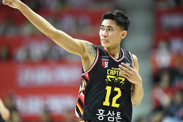 복귀한 렌즈 아반도. /사진=KBL 제공