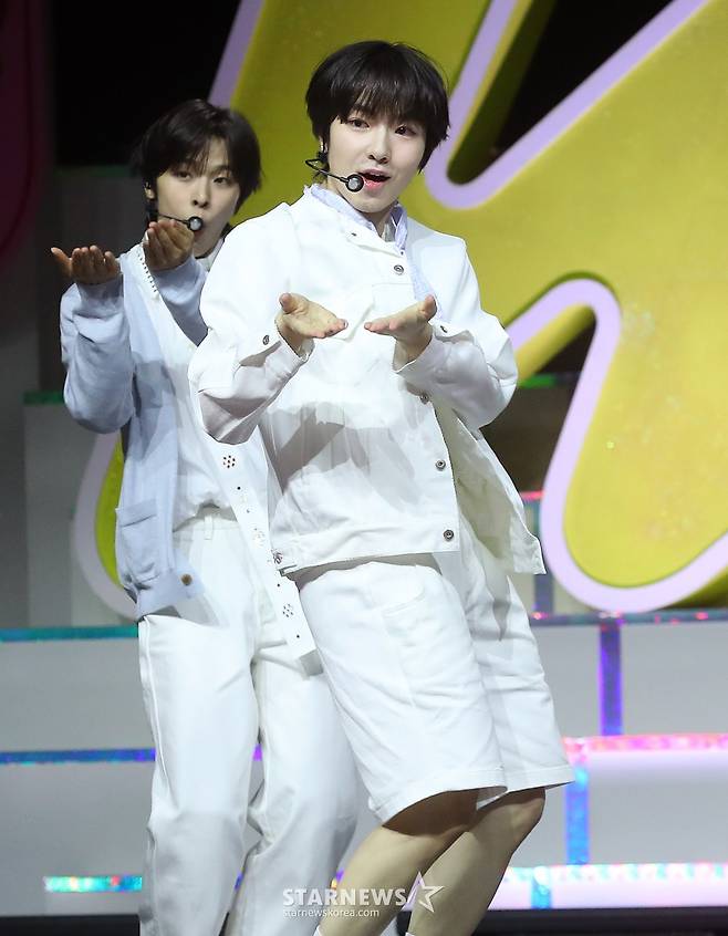 NCT WISH 사쿠야 '내 마음을 받아줘'[★포토]