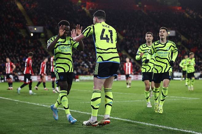 사진=아스날 공식 SNS