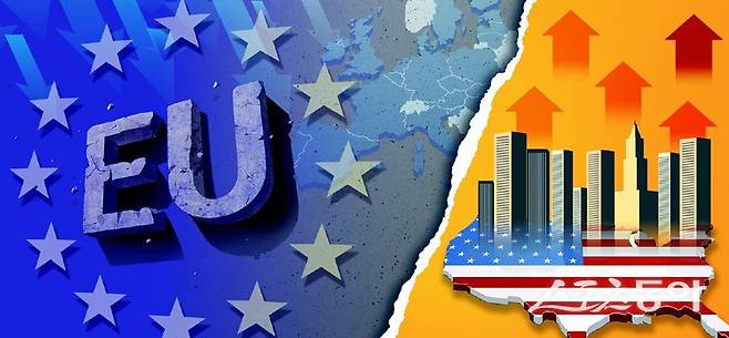 우크라이나 전쟁의 장기화와 혁신 역량 부족 등으로 유럽 경제의 부진이 심화하고 있다. 특히 인공지능(AI) 등 첨단 산업의 발전으로 강한 성장세를 유지하는 미국 경제와의 격차가 커지고 있다. 동아일보DB