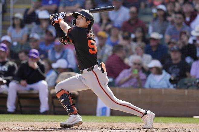 샌프란시스코 자이언츠 이정후. 사진=AP PHOTO