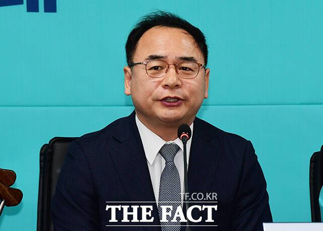 발언하는 안필용 전 대전시장 비서실장.