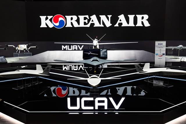 대한항공이 '2024 드론쇼 코리아'에 참가해 미래 항공우주산업을 주도할 최첨단 무인기 제품·기술을 공개했다. /대한항공 제공