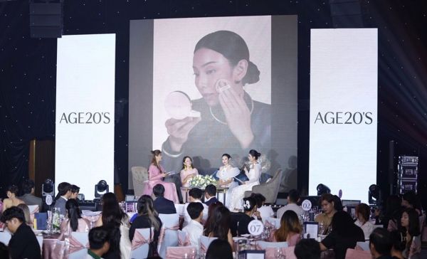 지난 5일 애경산업은 베트남 호찌민에 위치한 JW메리어트 호텔에서 AGE20'S 여성의날 행사를 열었다.