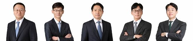 법무법인(유한)바른 반정모·이강호·박재순·김영오·김태형 변호사 /사진=바른