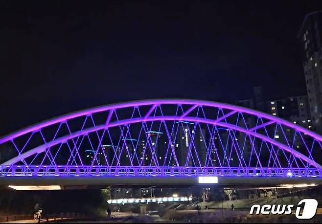 부산 기장군 달산보행교 전경(기장군청 제공)