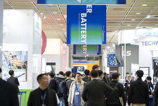 ‘인터배터리 2024’ 현장. [코엑스 제공]