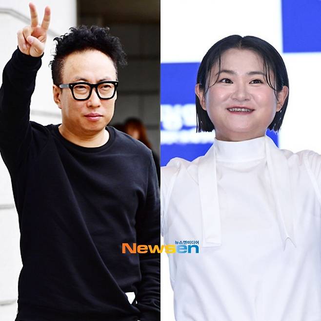 사진=개그맨 박명수(왼쪽), 김신영/뉴스엔DB