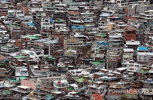 서울시내의 빌라 밀집지역 [연합뉴스 자료사진]