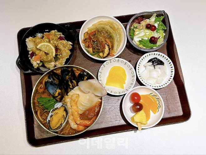 6일 그랑테이블 수요미식회 메뉴(사진=GS건설)