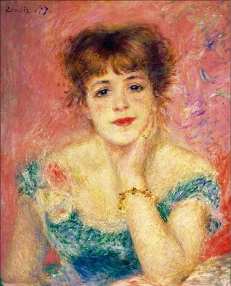 르누아르 잔 사마리(1877).