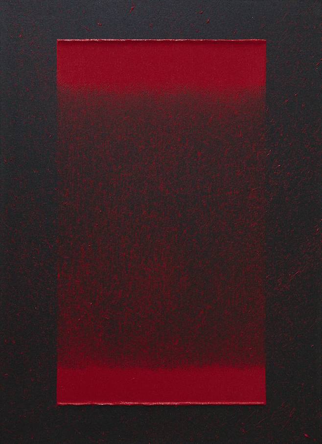 김수수, Flakes of Fire(불티) 91x65cm Oil on canvas 2024 *재판매 및 DB 금지