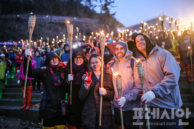 ▲진도 신비의 바닷길 축제가 11일 개막해 3일간 열린다.ⓒ진도군