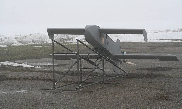 우크라이나군이 운용하는 AQ-400 자폭드론.&nbsp;터미널 오토노미 제공