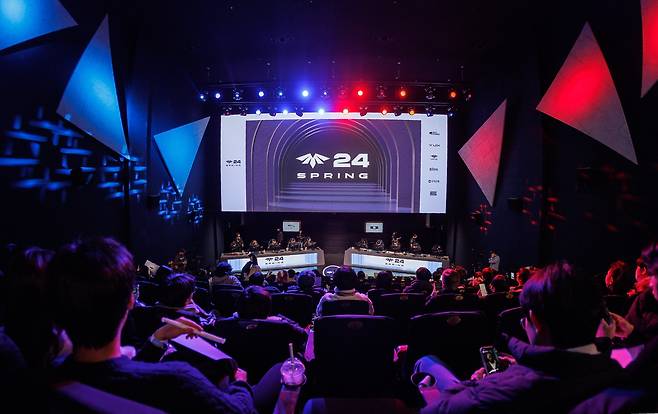 2024 LCK CL 스프링 경기장(사진=KeSPA 제공).