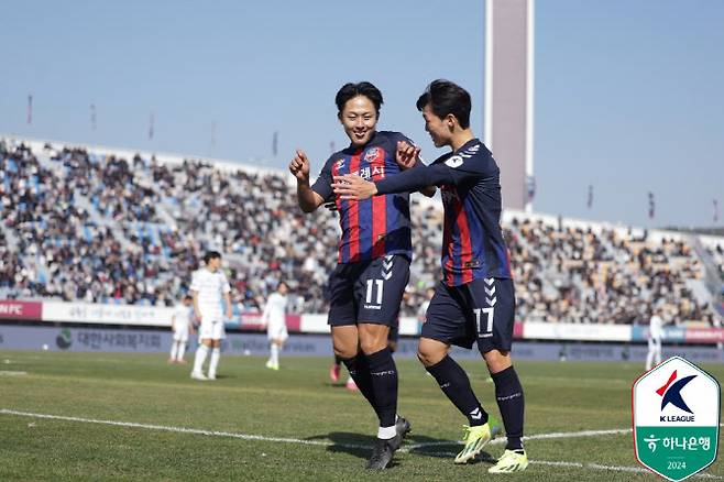 수원FC 이승우. 사진=한국프로축구연맹