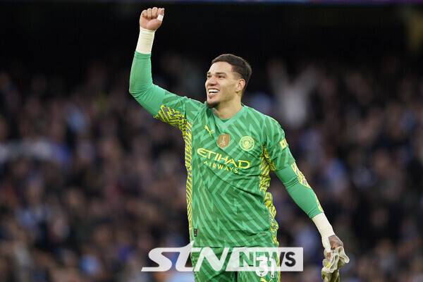 맨체스터 시티 골키퍼 에데르송. 사진┃뉴시스/AP