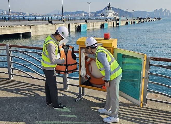 친수공간 등 다중이용시설 안전 감찰.부산항만공사