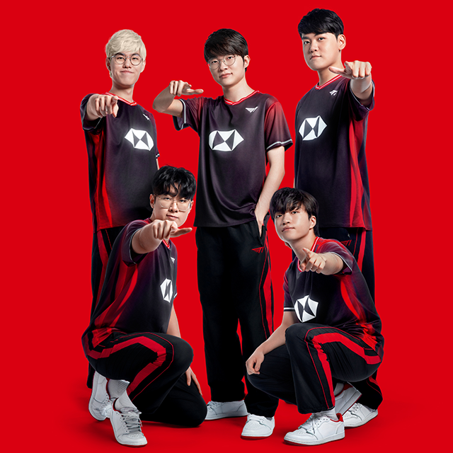 페이커 이하 T1 LoL 베스트5. 사진=HSBC