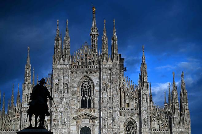 이탈리아 두오모 밀라노 대성당 [AFP]