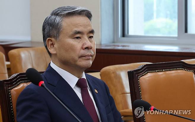 이종섭 전 국방부 장관 [연합뉴스 자료사진]