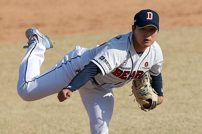 두산의 겁 없는 신인 김택연 [두산 베어스 제공. 재판매 및 DB 금지]