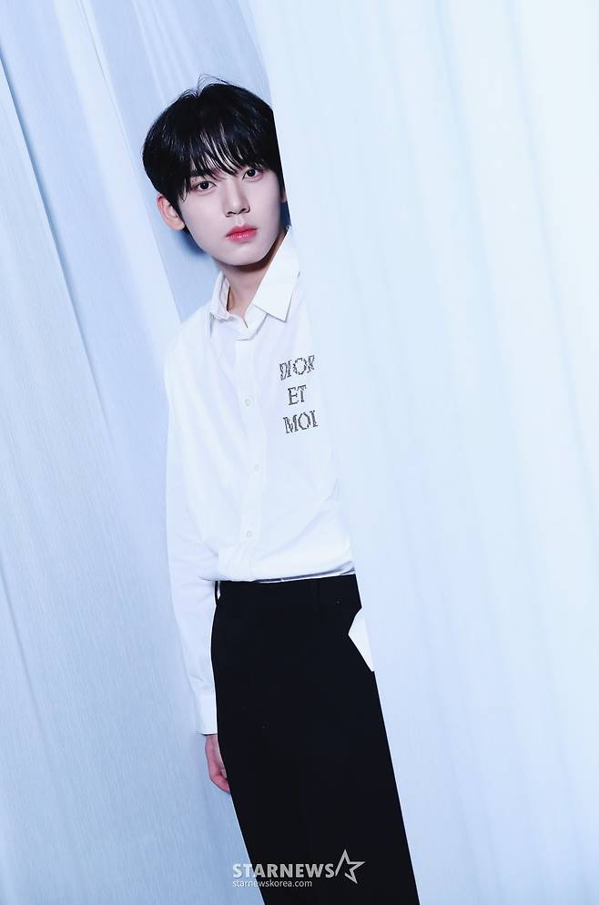 제로베이스원 한유진 /사진=김창현 기자